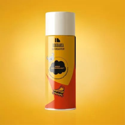 Spray odświeżający Bogdanca do rolek, łyżew i butów
