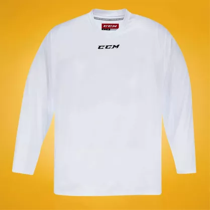 Koszulka treningowa CCM 5000 Senior biała