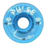 Kółka do wrotek Atom Pulse Lite 62x33/78a niebieskie (4szt.)