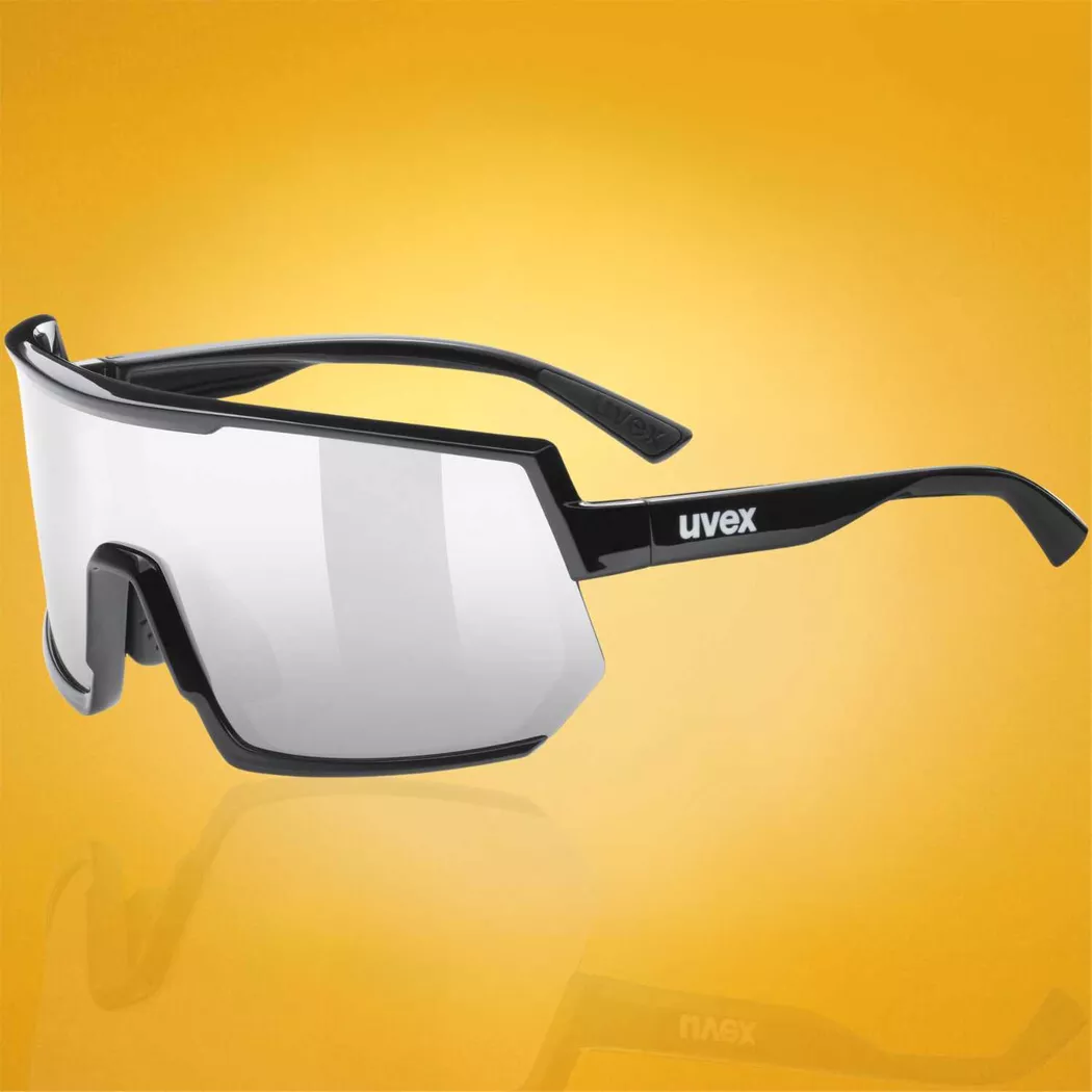 Okulary przeciwsłoneczne UVEX Sportstyle 235 Black / Mirror Silver