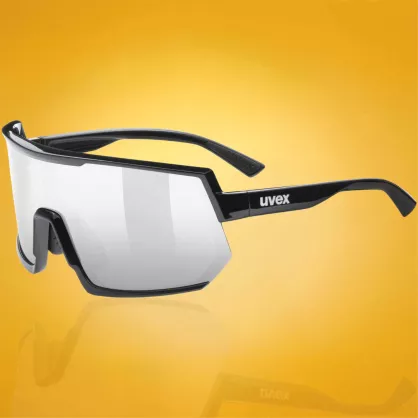 Okulary przeciwsłoneczne UVEX Sportstyle 235 Black / Mirror Silver