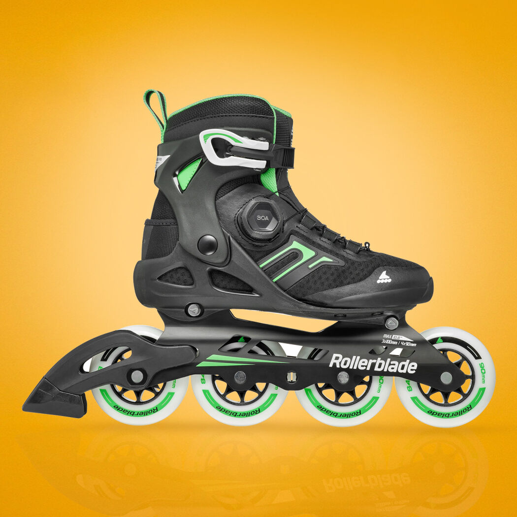 Rolki Rollerblade Macroblade 90 Boa W czarno-miętowe