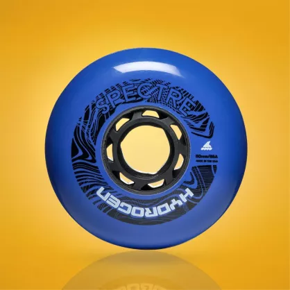 Kółka do rolek Rollerblade Hydrogen Spectre 80 mm / 85A niebieskie (4 szt.)