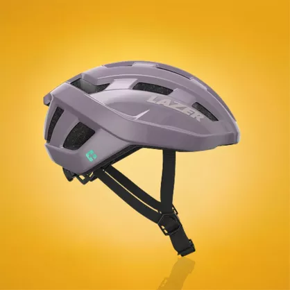 Kask Lazer Tempo KinetiCore Mulberry śliwkowy