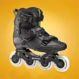 Rolki Rollerblade Crossfire LX czarno-limonkowe