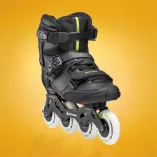 Rolki Rollerblade Crossfire LX czarno-limonkowe