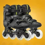 Rolki Rollerblade Crossfire LX czarno-limonkowe