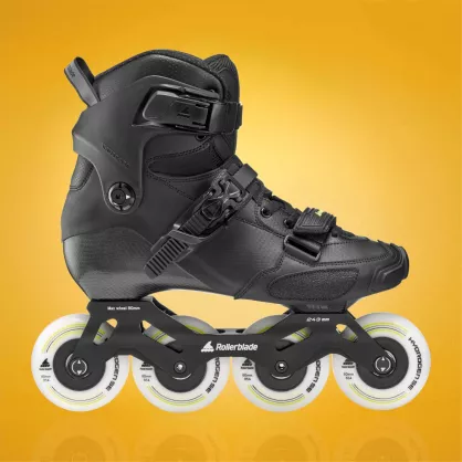 Rolki Rollerblade Crossfire LX czarno-limonkowe