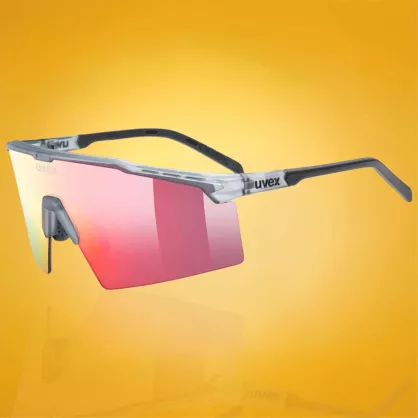 Okulary przeciwsłoneczne UVEX Flowline Smoke Matt / Mirror Red