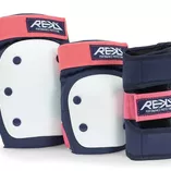 Ochraniacze REKD Heavy Duty 3-pak granatowo-różowe