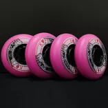 Kółka do rolek FR Skates Sreet Kings 80mm 85A różowe (4 szt.)