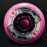 Kółka do rolek FR Skates Sreet Kings 80mm 85A różowe (4 szt.)
