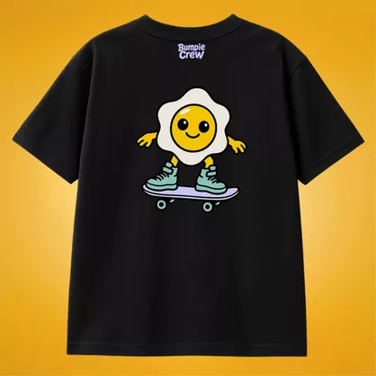 Koszulka Bumpie Crew Jajko na deskorolce