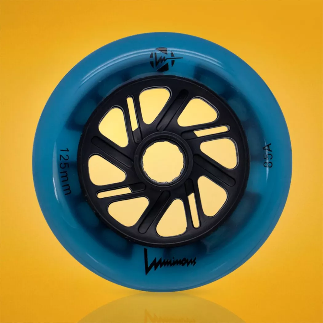 Świecące kółka Luminous LED niebieskie 125mm/85a (3szt.)