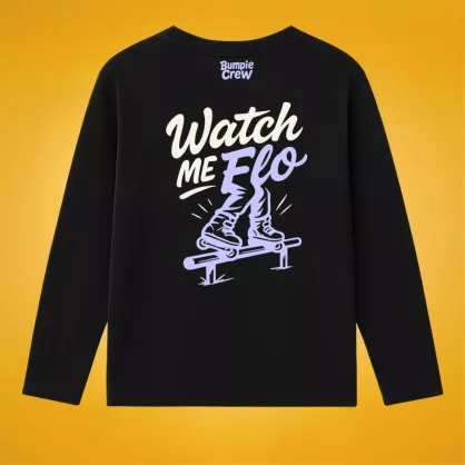 Bluza Longsleeve Bumpie Crew Watch me flo
