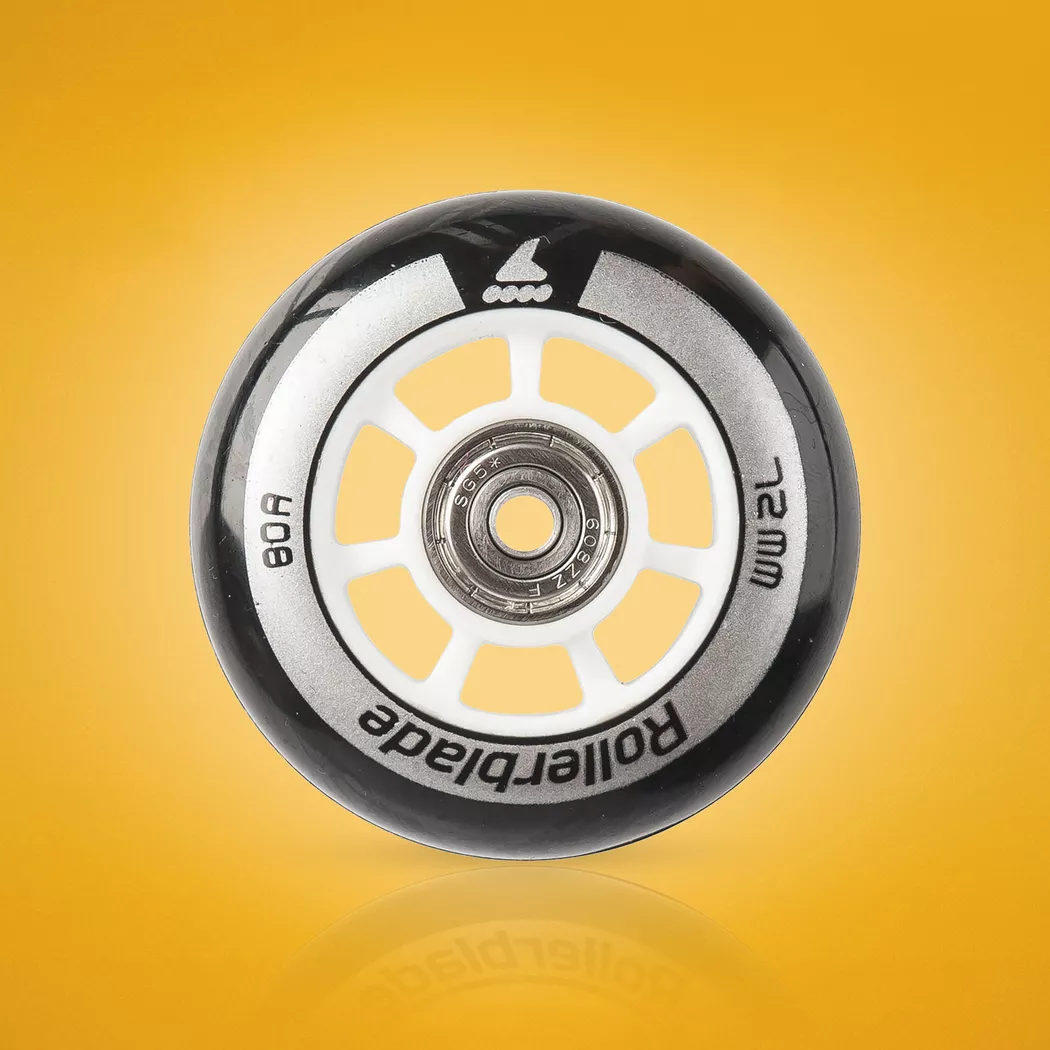 Kółka do rolek z łożyskami Rollerblade Microblade 72mm/80a SG-5 (8szt.)