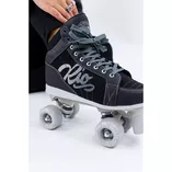 Wrotki dla dorosłych - Wrotki Rio Roller Lumina czarno-szare - 5