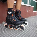 Rolki Rollerblade Macroblade 90 Boa czarno-pomarańczowe