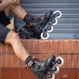 Rolki Rollerblade Macroblade 90 Boa czarno-pomarańczowe