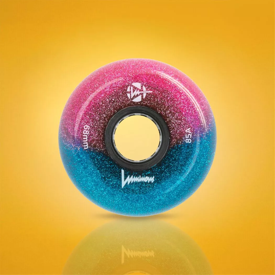 Świecące kółka Luminous LED 68mm/85a galaktyczne z brokatem (4szt.)