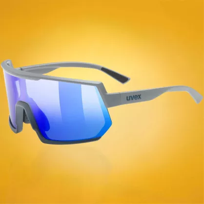 Okulary przeciwsłoneczne UVEX Sportstyle 235 Rhino Deep Space Matt / Mirror Blue