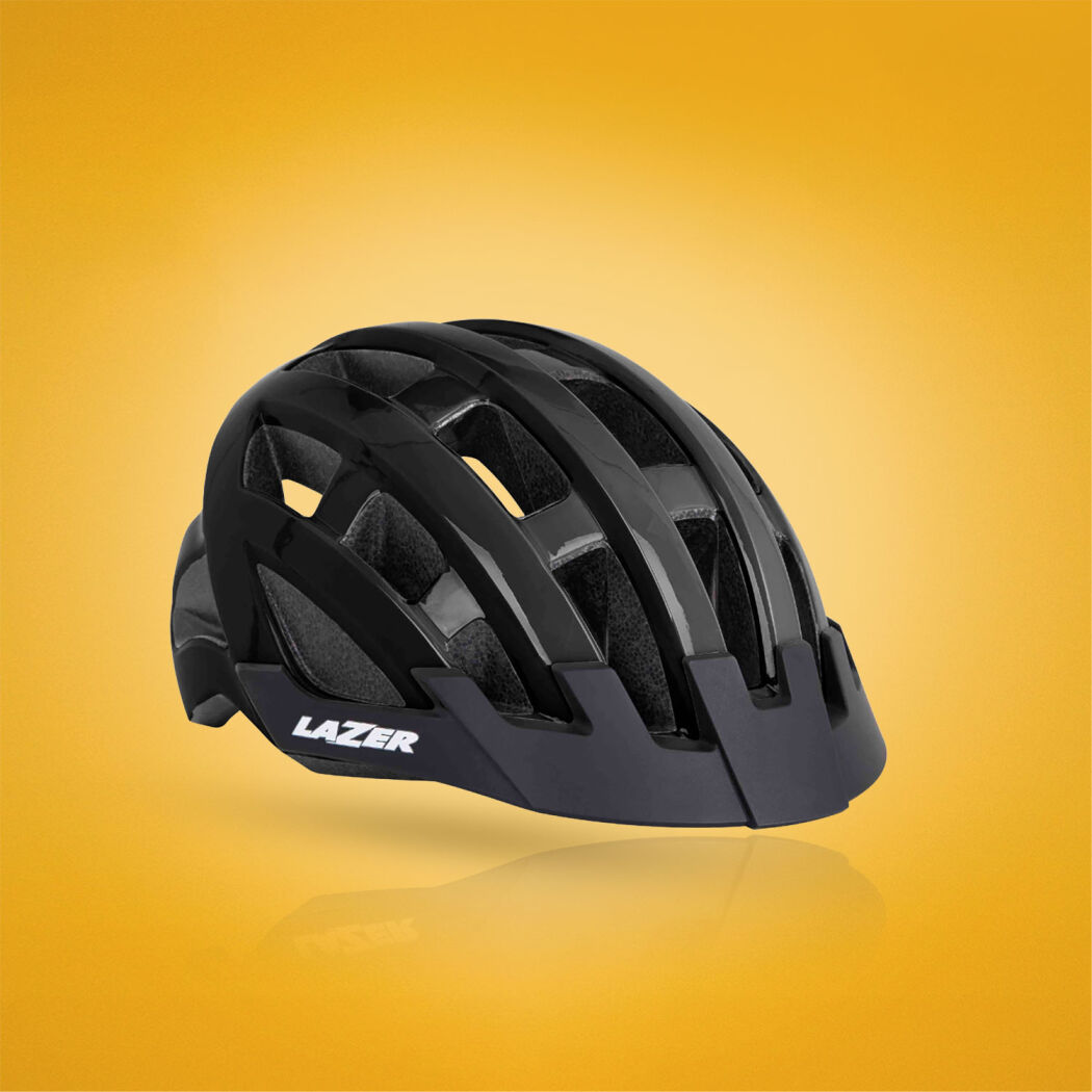 Kask na rolki - Lazer Compact czarny