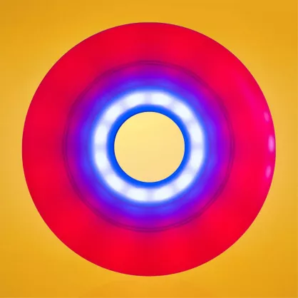 Świecące kółka do rolek Luminous LED DUO Red - Blue