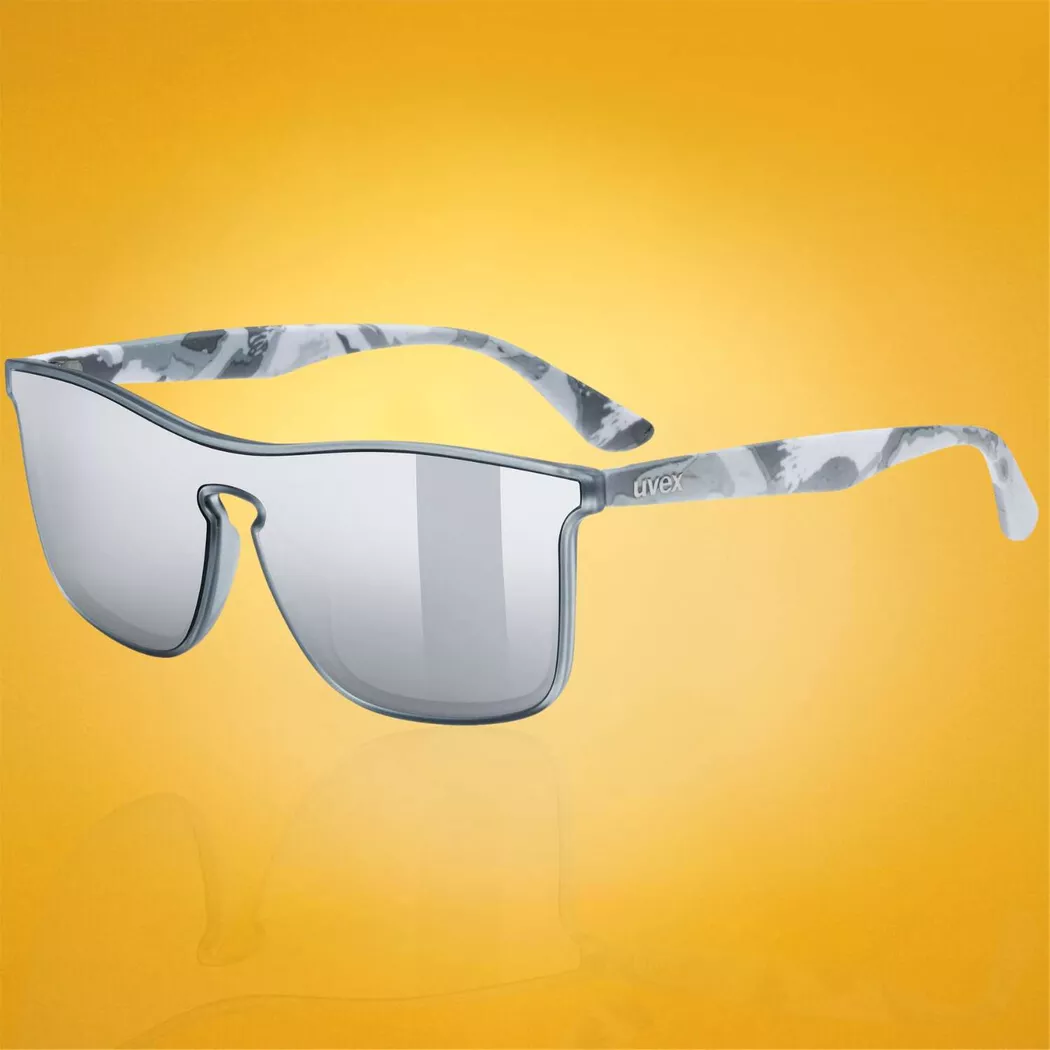 Okulary UVEX Heyday Grey Camo / Mirror Silver