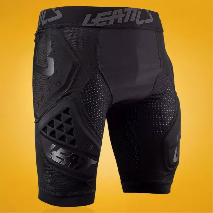 Spodenki z ochraniaczem Leatt Impact Shorts 3DF 3.0