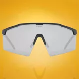 Okulary przeciwsłoneczne UVEX Flowline Black Matt / Mirror Silver