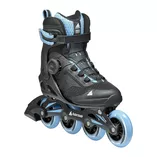 Rolki Rollerblade Macroblade 84 Boa W czarno-błękitne