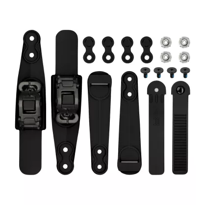 Klamry dolne 45° do rolek FR Skates Double Strap (para)