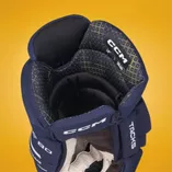 Rękawice hokejowe CCM Tacks XF80 JR NVWH