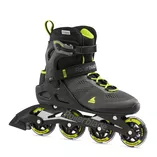 Rolki Rollerblade Macroblade 80 czarno-limonkowe