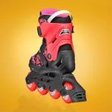 Rolki dziecięce Rollerblade Microblade SL czarno-koralowe