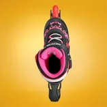 Rolki dziecięce Rollerblade Microblade SL czarno-koralowe