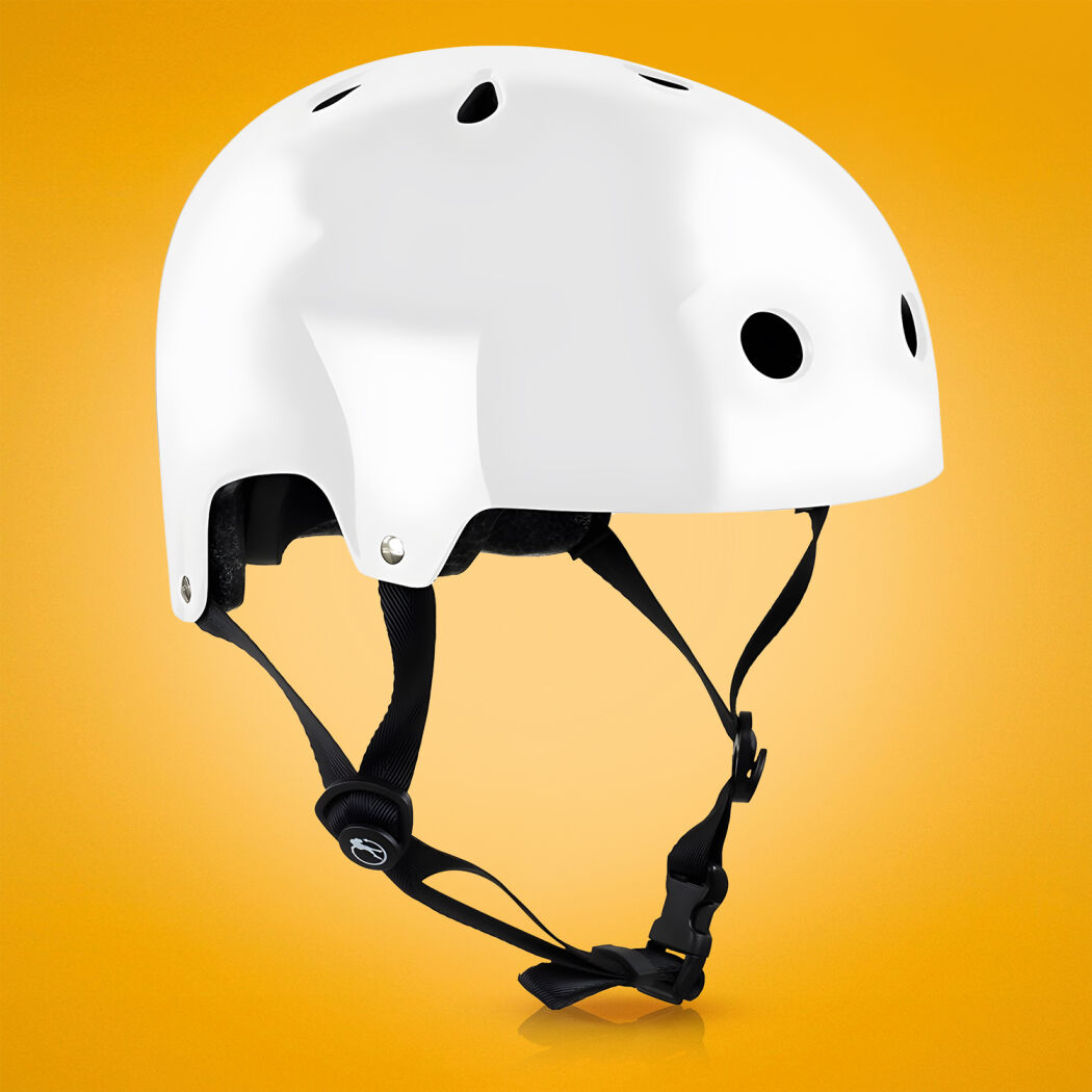 Kask na rolki SFR Essentials biały połysk