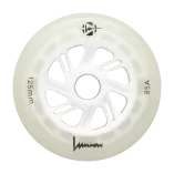 Świecące kółka do rolek Luminous LED 125mm 85a fluorescencyjne białe (3szt.)
