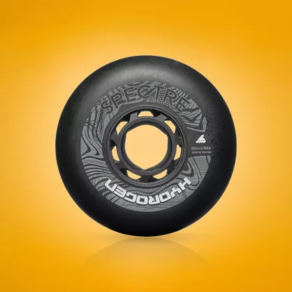 Kółka do rolek Rollerblade Hydrogen Spectre 80mm/85a czarne (4 szt.)