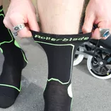 Skarpety Męskie Rollerblade Skate Socks czarno-zielone