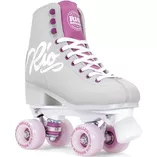 Wrotki dla dzieci - Wrotki Rio Roller Script szaro-fioletowe - 2