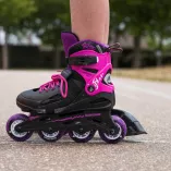 Rolki Rollerblade Fury G czarno-różowe