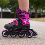 Rolki Rollerblade Fury G czarno-różowe