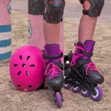 Rolki Rollerblade Fury G czarno-różowe
