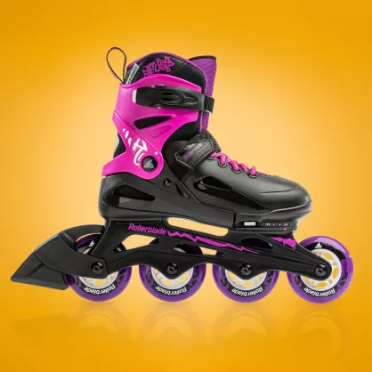 Rolki Rollerblade Fury G czarno-różowe