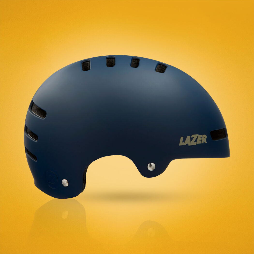 Kask na rolki - Lazer One+ granatowy mat