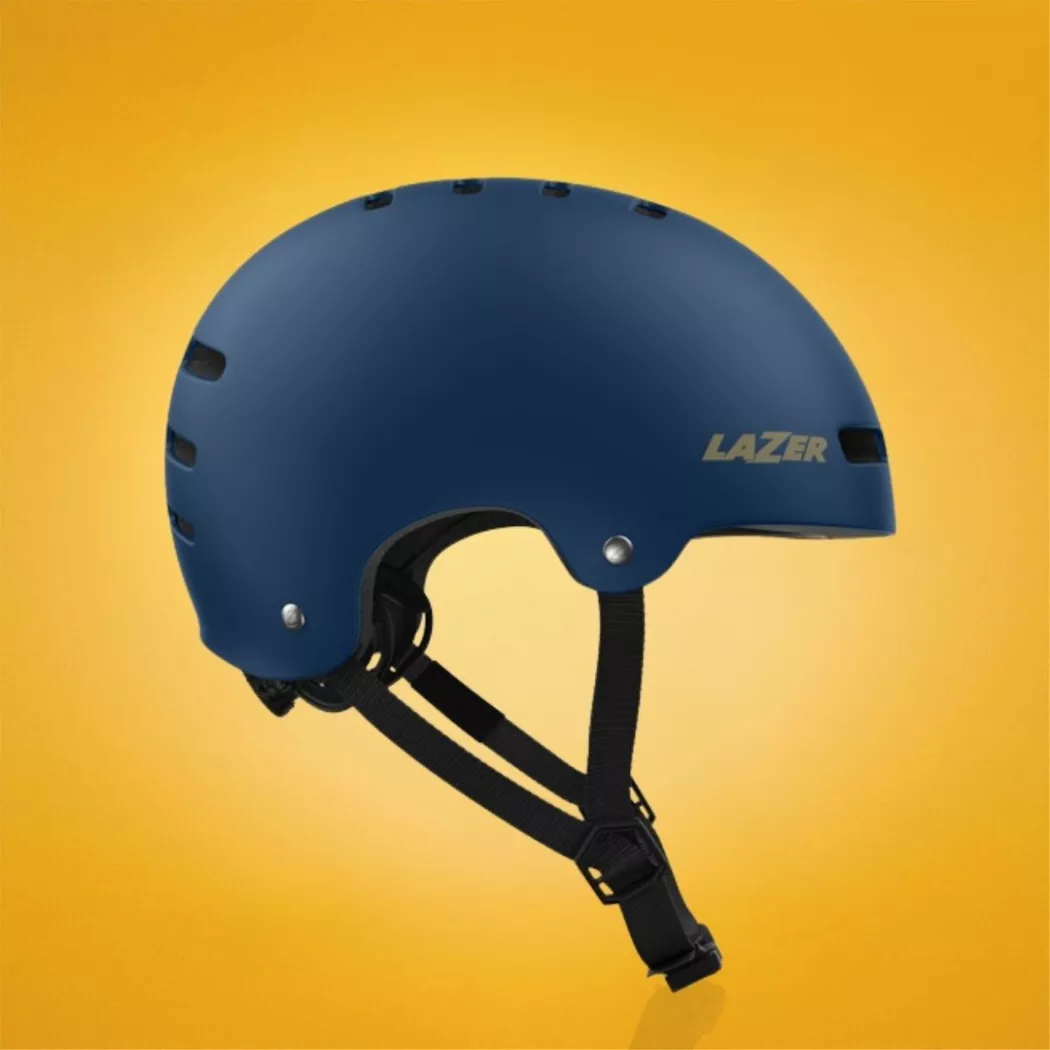 Kask Lazer One+ granatowy mat