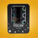 Łożyska hybrydowe tytanowe Stelior Black Ceramic do rolek (16 szt.)