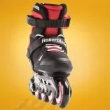 Rolki Rollerblade Microblade Free czarno-czerwone