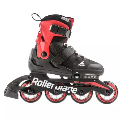 Rolki Rollerblade Microblade Free czarno-czerwone